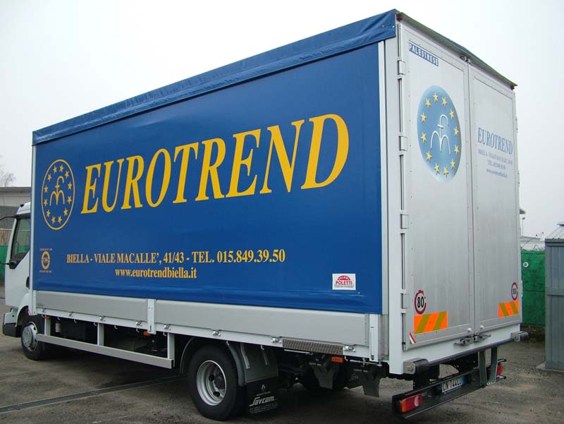 Decorazione telone camion